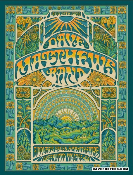 Dave Matthews Band – 8/29/2026, Fiddler's Green Amphitheatre, Greenwood Village, CO