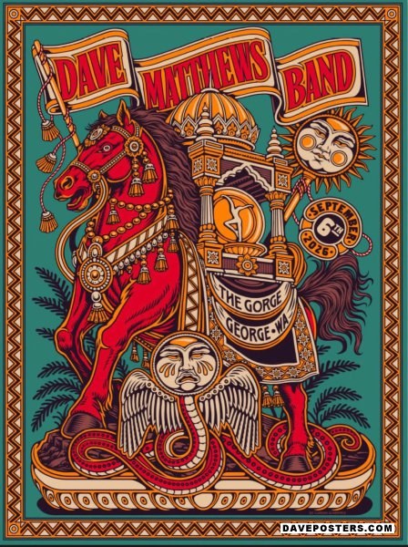 Dave Matthews Band – 9/6/2026, The Gorge Amphitheatre, George, WA